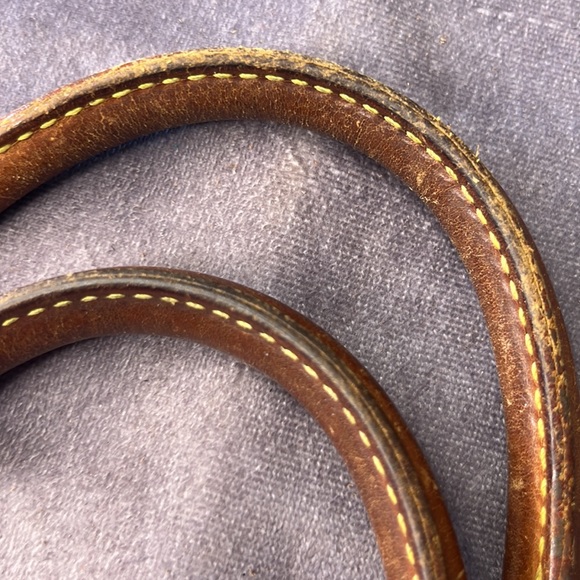Authentic Louis Vuitton Vintage Speedy Replacement Straps Handles n8 - Picture 6 of 9